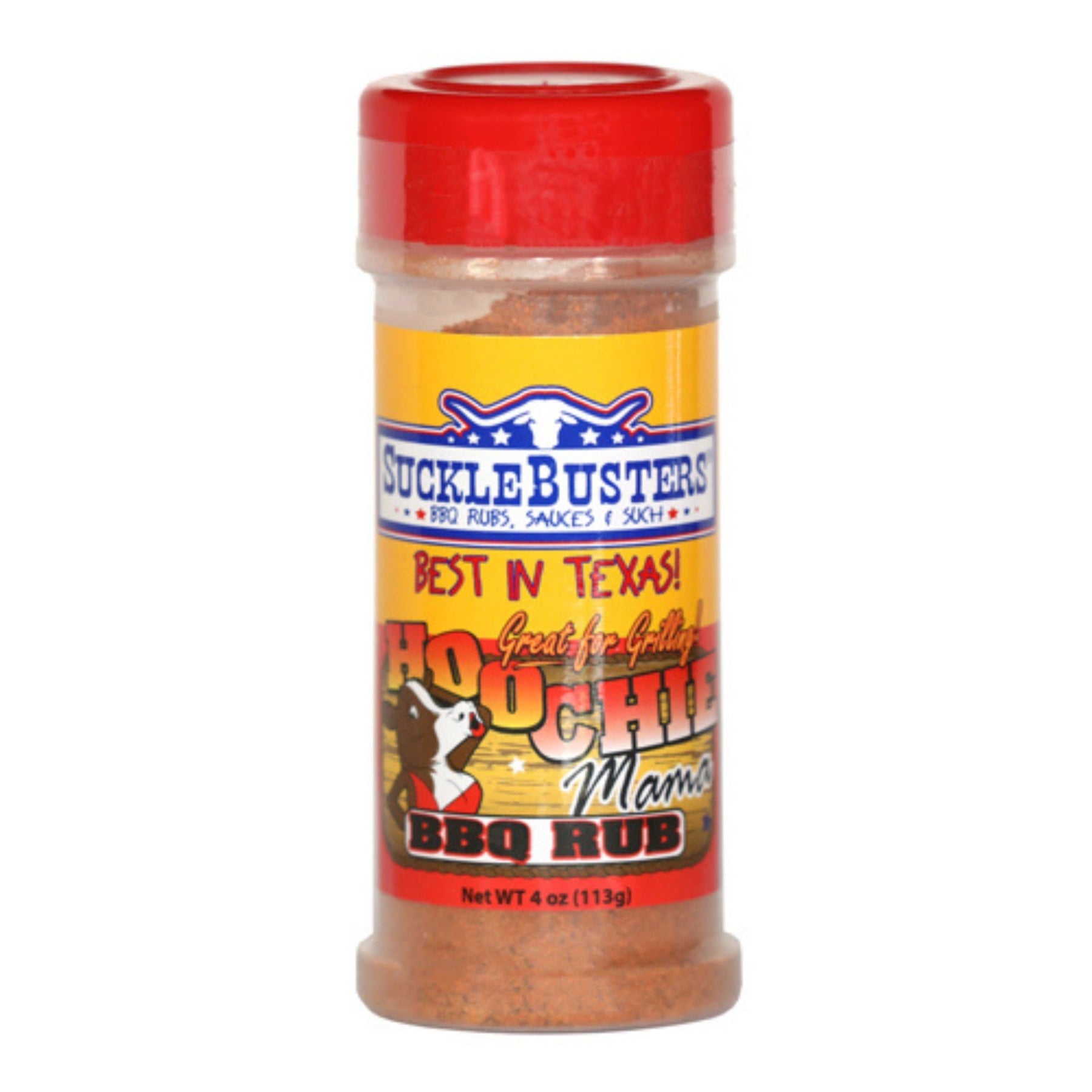 RUB SUCKLEBUSTERS | HOOCHIE MAMA BBQ RUB - DELIZIOSAMENTE PICCANTE